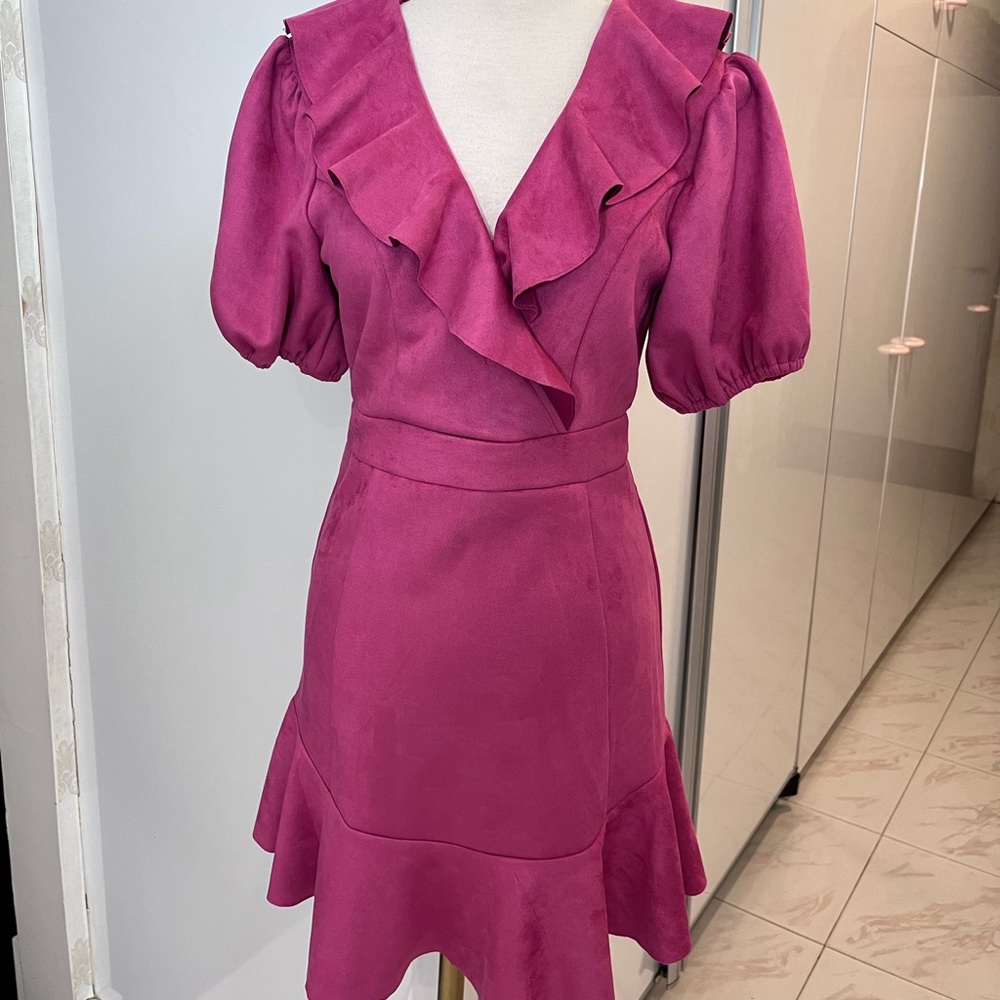 Fate suede dress